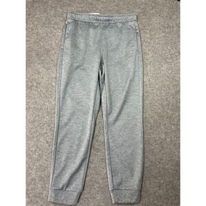 Alive Qwick Dry Sweatpants Mens M Heather Gray Tapered Leg Drawstring